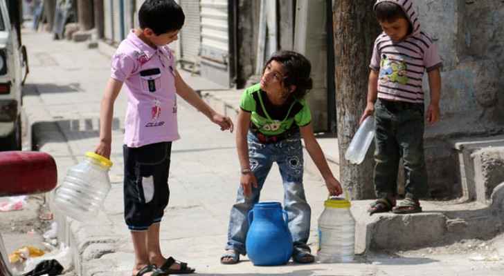 Water pumping stops for six days in three governorates in Jordan