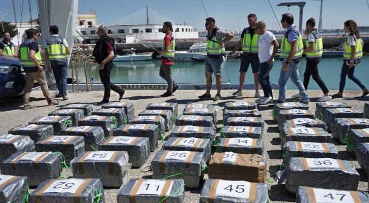Spain seizes 5.6 tonnes of cocaine