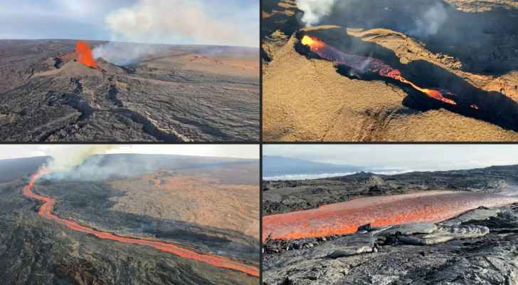 Lava continues to flow from Hawaii volcano Mauna Loa