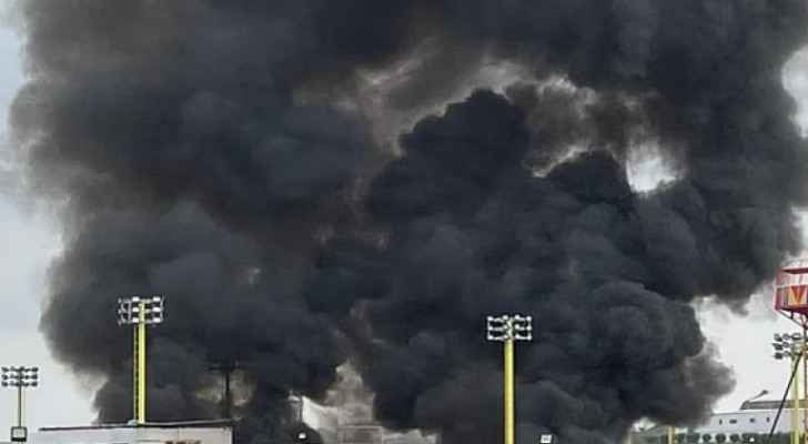 Huge fire breaks out in Jeddah