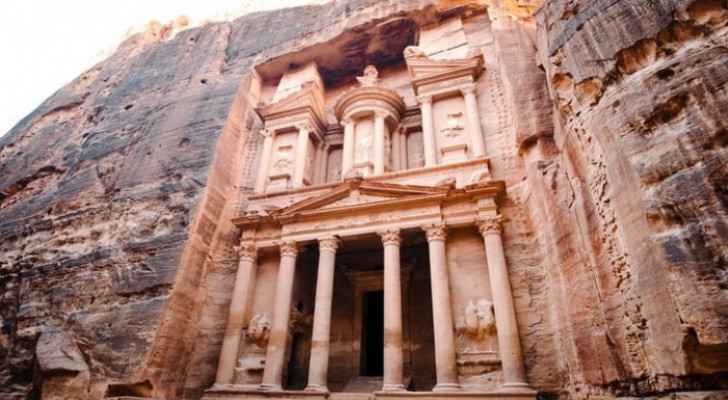 80 percent of tourists come to Jordan to see Petra