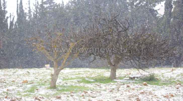 Several areas expected to witness intermittent snow showers on Monday evening