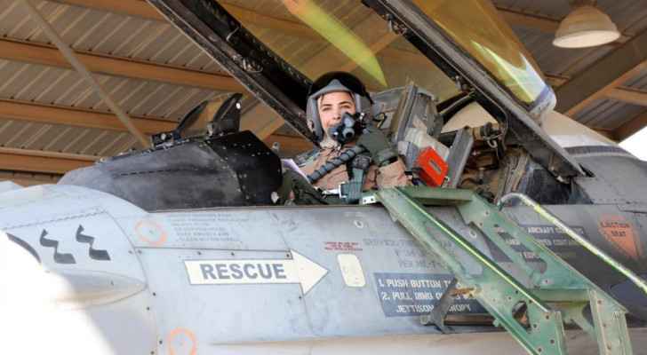 Sabaa Thnaibat becomes first Jordanian woman to fly F-16 solo