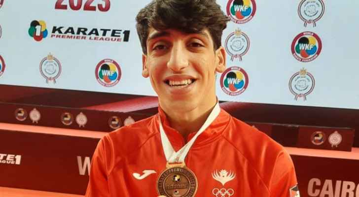 Jaafari wins bronze medal in World Karate Championship