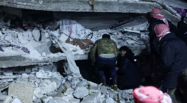Syrian Defense Ministry mobilizes units to provide aid following earthquake