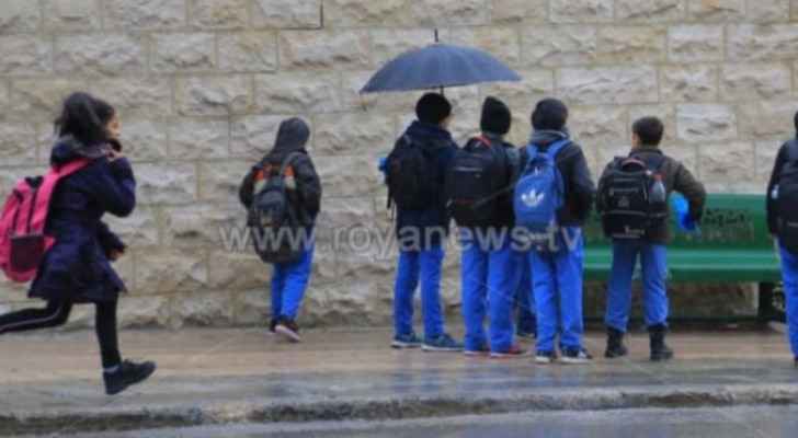 School attendance suspended in Jordan Wednesday