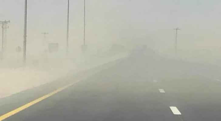 Authorities warn of compromised visibility on Desert Highway