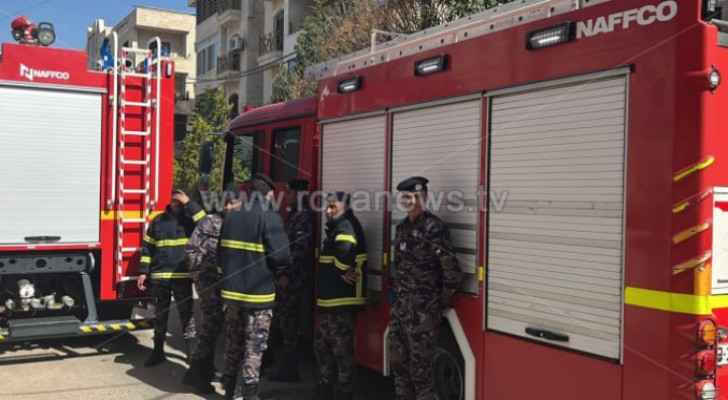 Six injured in apartment fire in Jerash