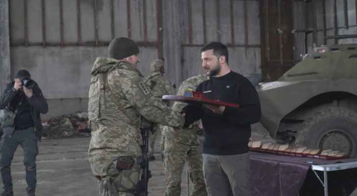 Zelensky visits army positions near Bakhmut: Kyiv