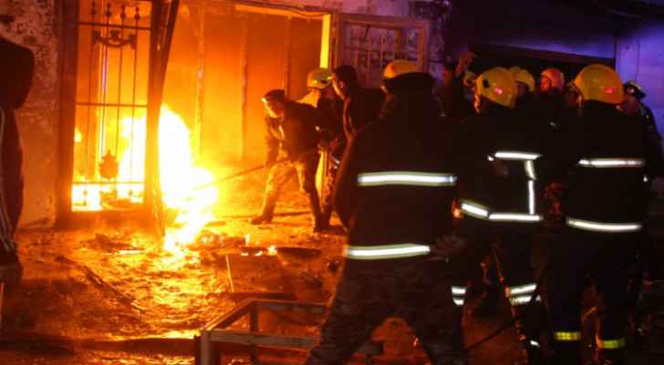 One injured in fuel depot fire in Ramtha