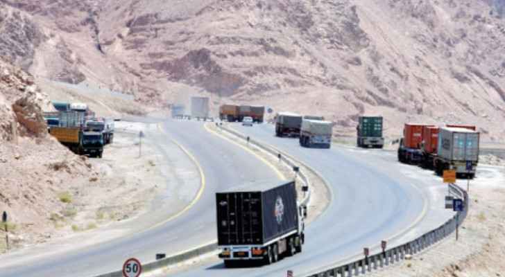Temporary closure of back road in Aqaba
