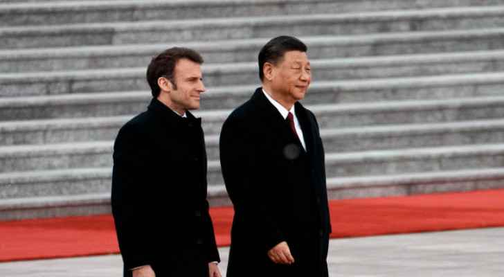 Macron Says Counting On Xi To Bring Russia To Roya News