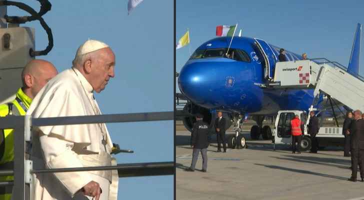 Pope Francis departs for three-day trip to Hungary