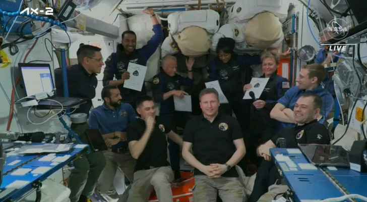 Private mission with Saudi astronauts docks with ISS