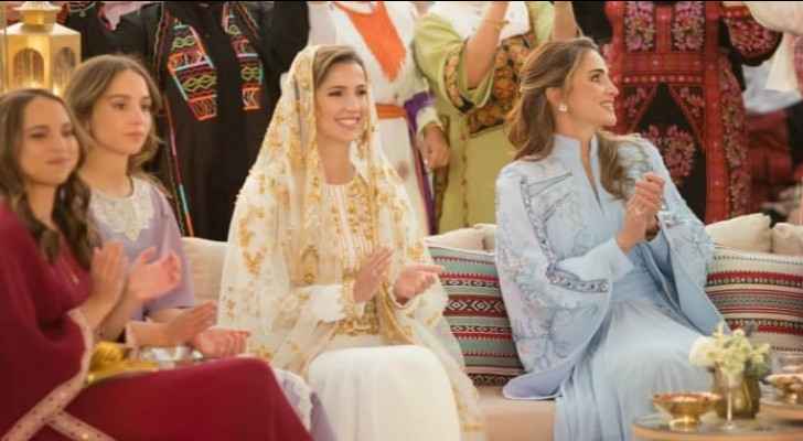 Queen Rania shares snippets of Miss Rajwa's Henna