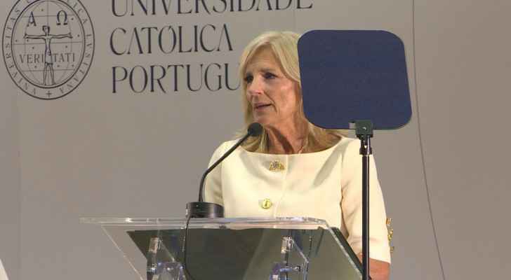 Jill Biden pays tribute to 'diplomatic power of art' in Lisbon