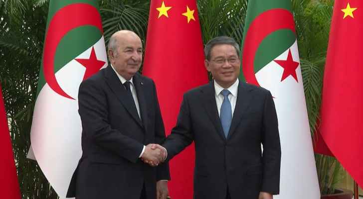 Chinese Premier meets with Algerian President in | Roya News