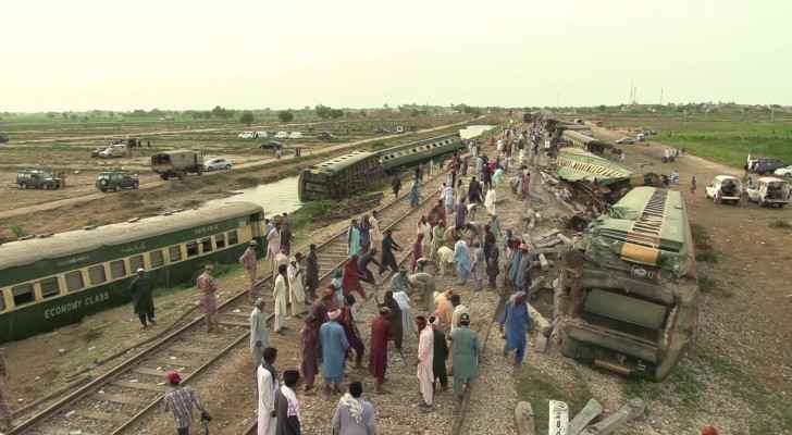 At Least 28 Killed After Train Derails In | Roya News