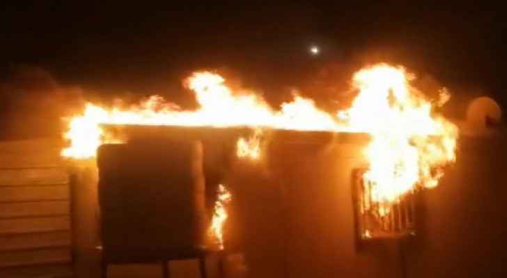 Zaatari camp records second fire in less than week
