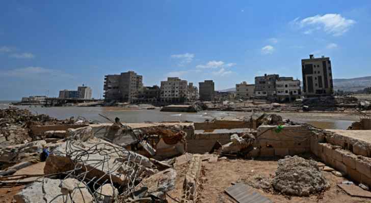 Search ongoing as Jordanian family's home collapses in Libya floods