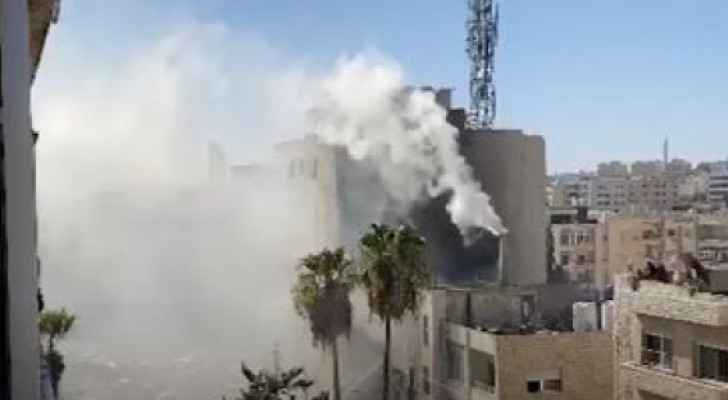 VIDEO: Fire breaks out in Amman