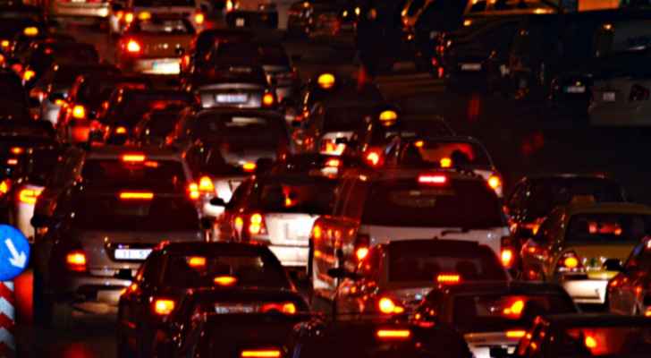Vehicle overturns on Airport Road, causing traffic jam