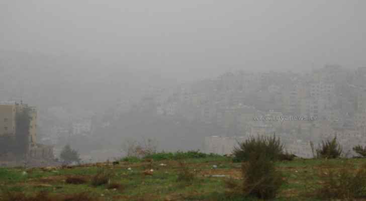 Cloudy skies, scattered rainfall expected in Jordan