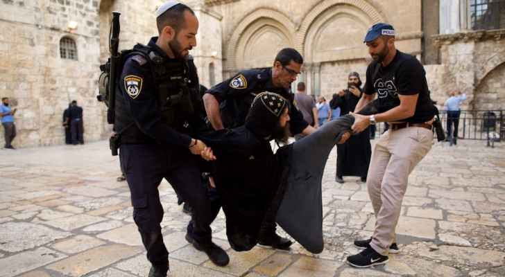 Christians in Jerusalem attacked by Israeli Occupation settlers