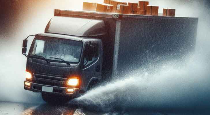 Rain-related accidents occur across Jordan