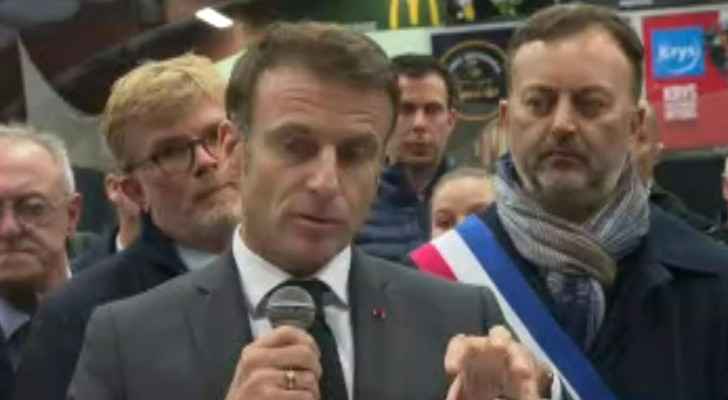 Macron announces 50-million-euro 'support fund' for flood-hit north