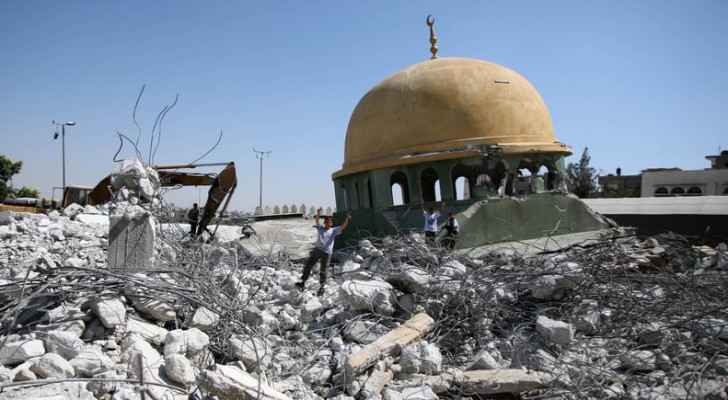 'Israeli airstrike' targets Gaza's Al-Taqwa Mosque