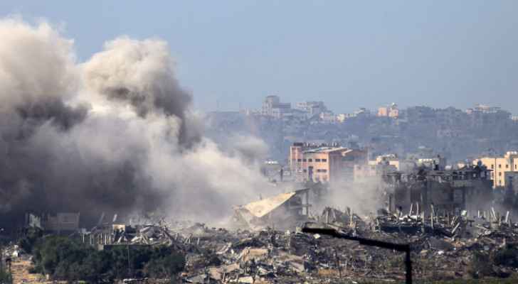 Residential apartments targeted by ‘Israeli army’ in Khan Yunis