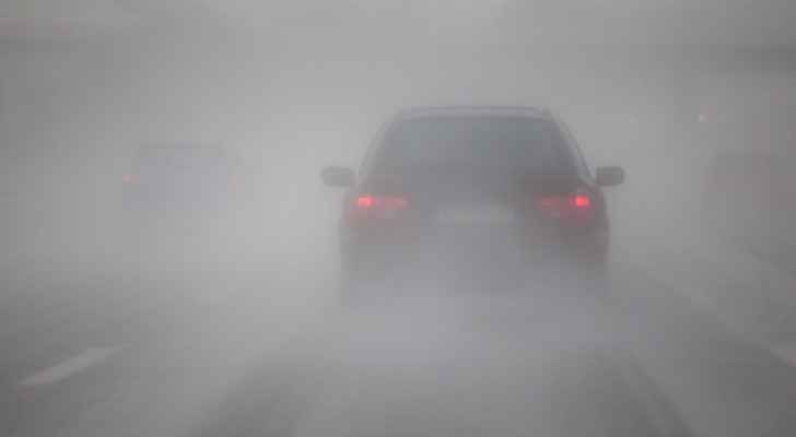 ArabiaWeather issues warning of reduced visibility on roads in Jordan