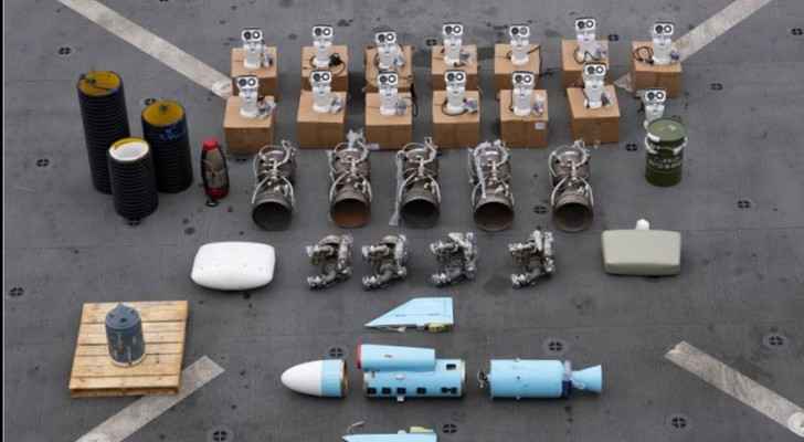 PHOTOS - US seizes “advanced Iranian weapons” bound for Houthis