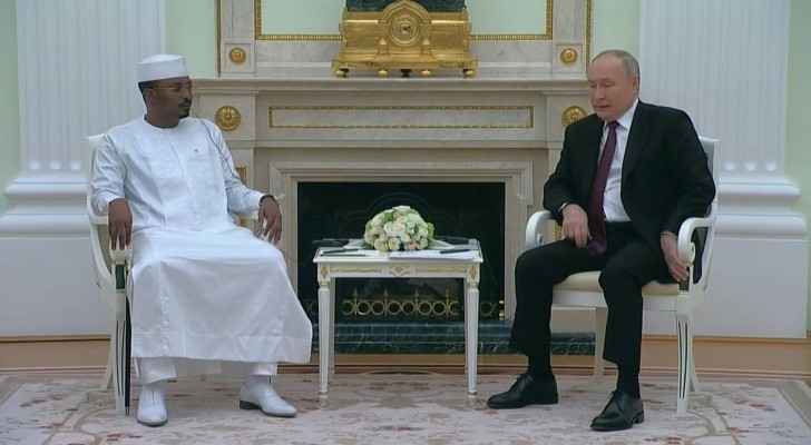Leader of France-allied Chad hails ties with Putin in Moscow