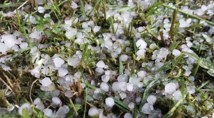 Hail expected Monday afternoon