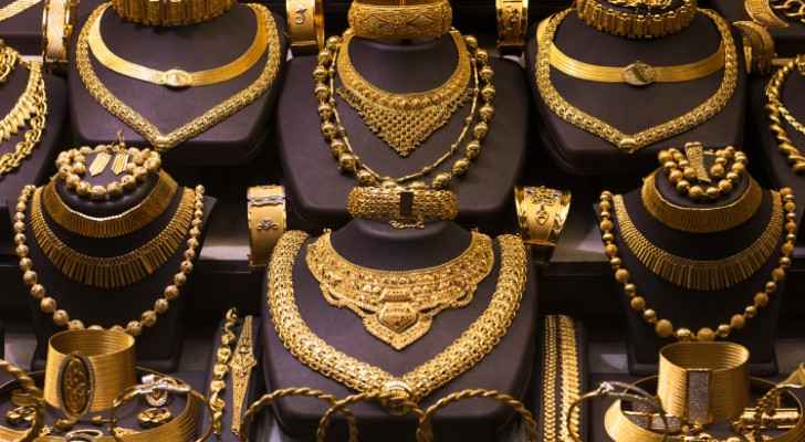 Gold prices tumble yet again in Jordan Wednesday