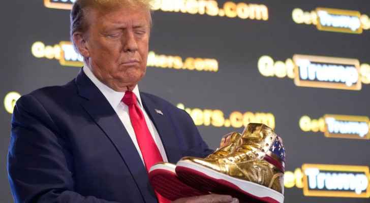 Trump launches shoe brand day after being ordered to pay USD 355 million