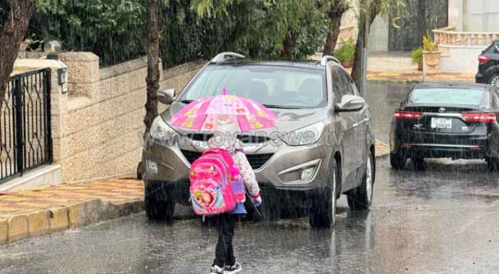 Cold conditions persist with chance of rain in some areas in Jordan