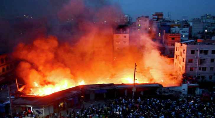 Jordanians unharmed in Dhaka complex fire, says Foreign Ministry