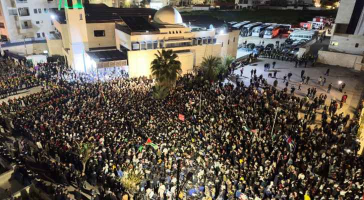 Protest in Kalouti Square, Amman (March 27, 2024)