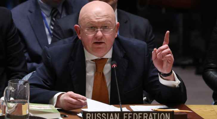 Vasily Nebenzya, Russia’s Ambassador to the United Nations. (April 5, 2018) (Photo: Getty Images) 