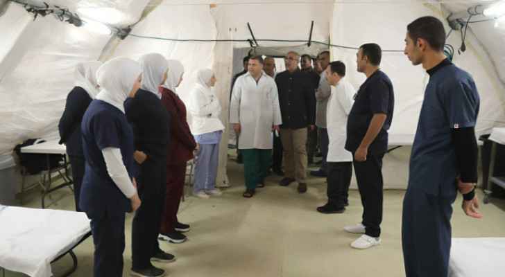 Jordanian field hospitals in Gaza, Nablus treat over 128,000 patients