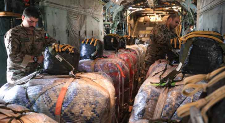 Jordan conducts largest airdrop operation over Gaza, including Eid gifts