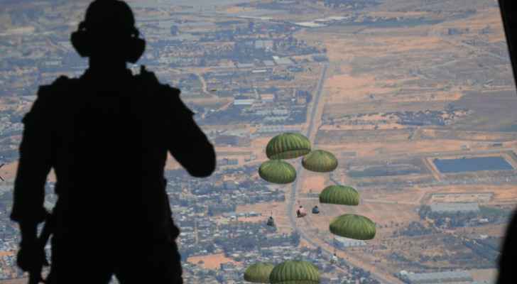 Jordan conducts extensive airdrop operation over Gaza on Eid al-Fitr