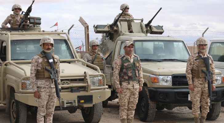 Jordanian border guard personnel. (File photo: Jordanian Armed Forces) 