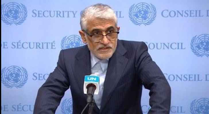 Saied Iravani, the Iranian ambassador to the United Nations. (File photo) 