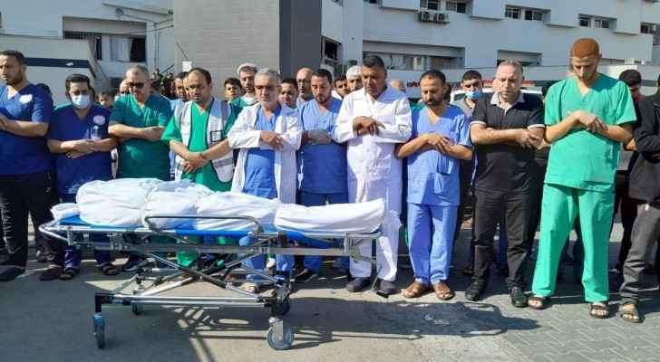 Gaza’s doctors mourn Dr. Medhat Sedim after he and 35 family members were killed in an “Israeli” airstrike. (File photo) 