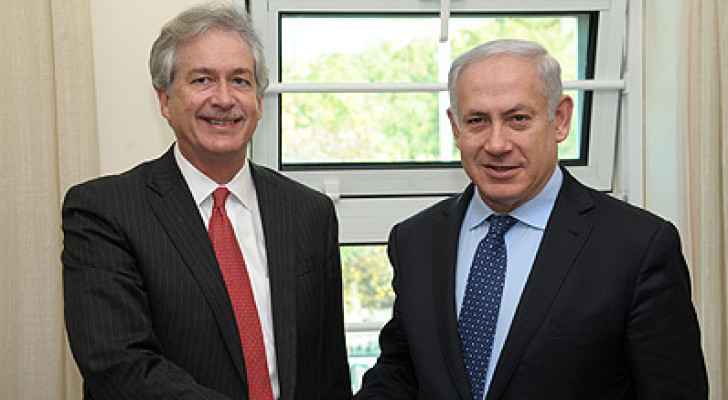 CIA Director William J. Burns with "Israeli" Prime Minister Benjamin Netanyahu. (November 22, 2011) (Photo: gov.il) 