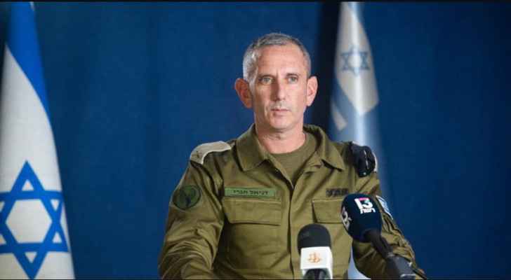 “Israeli” army spokesperson Daniel Hagari. (File photo) 